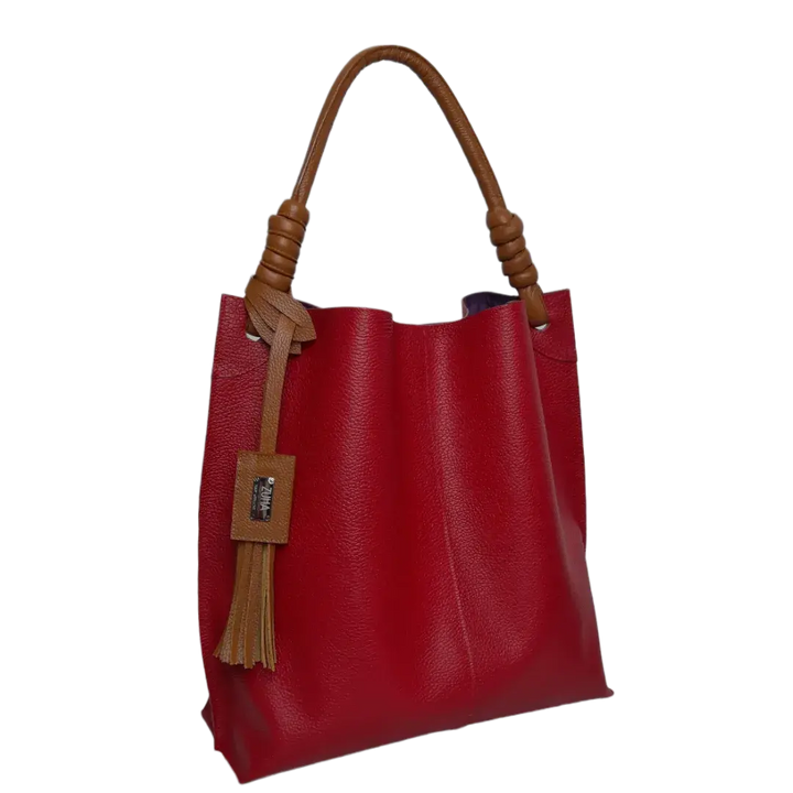 Fernanda Women's Red Leather Handbag