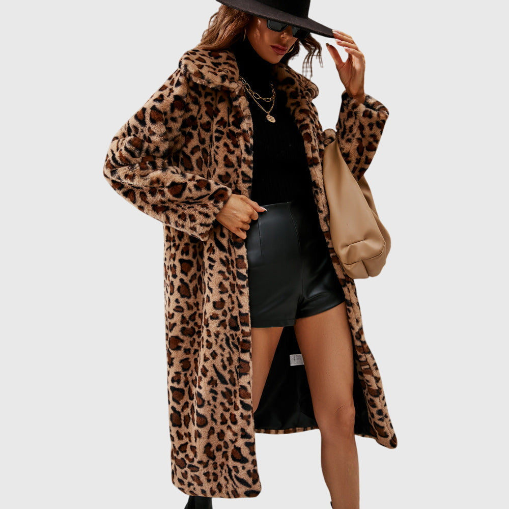 Candice - Leopard Print Winter Jacket