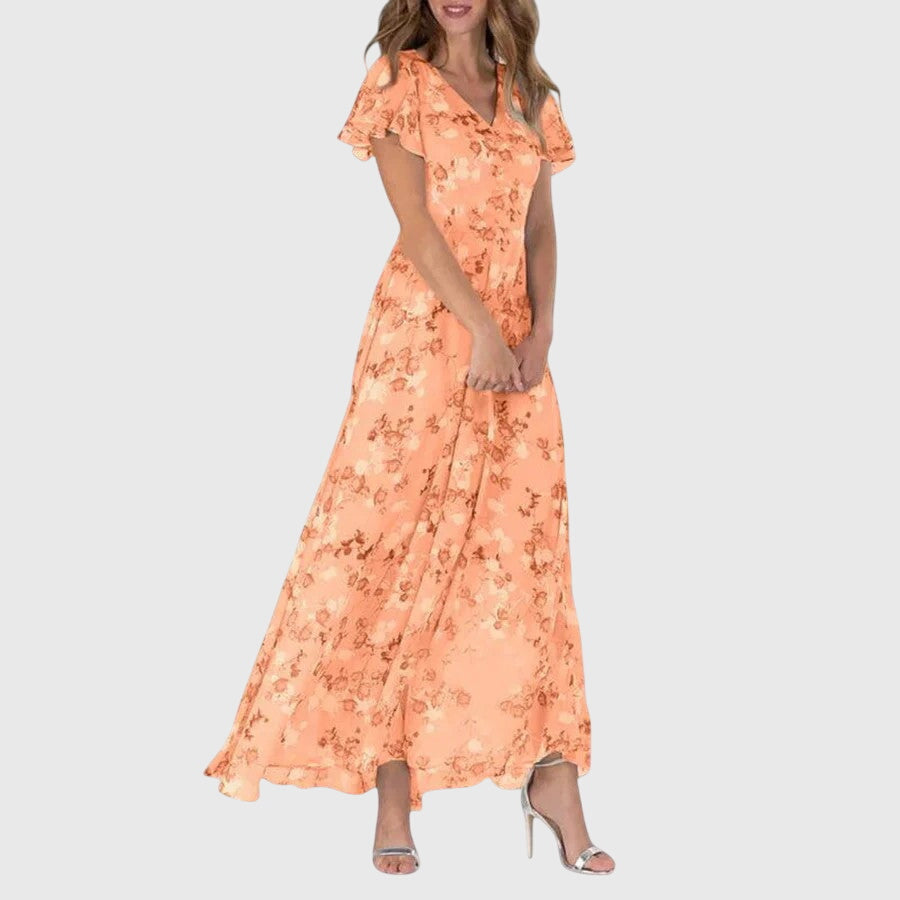 Alanna - Women's Elegant Summer Maxi Dress