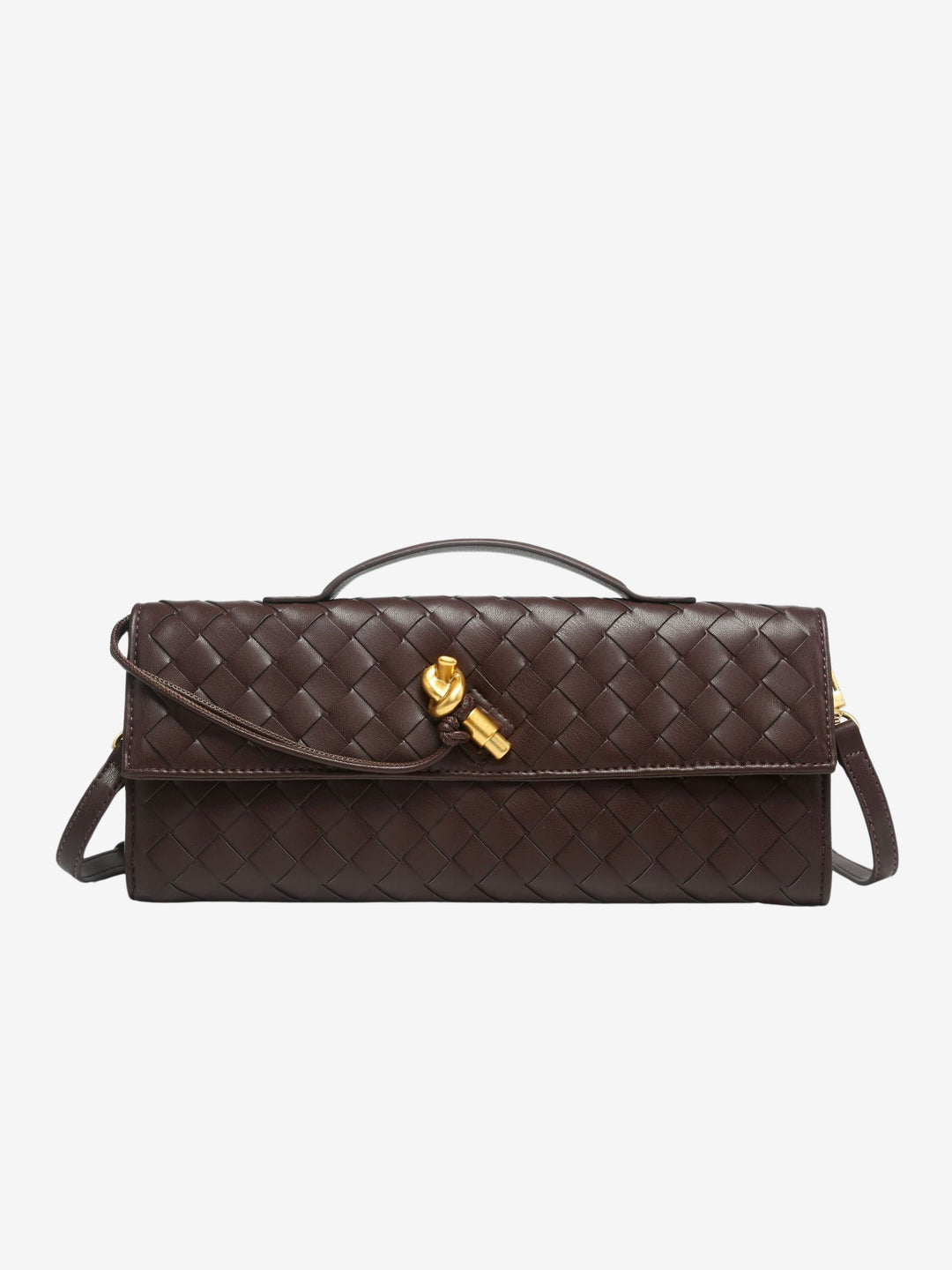 Camila | Elegant Slim Woven Clutch