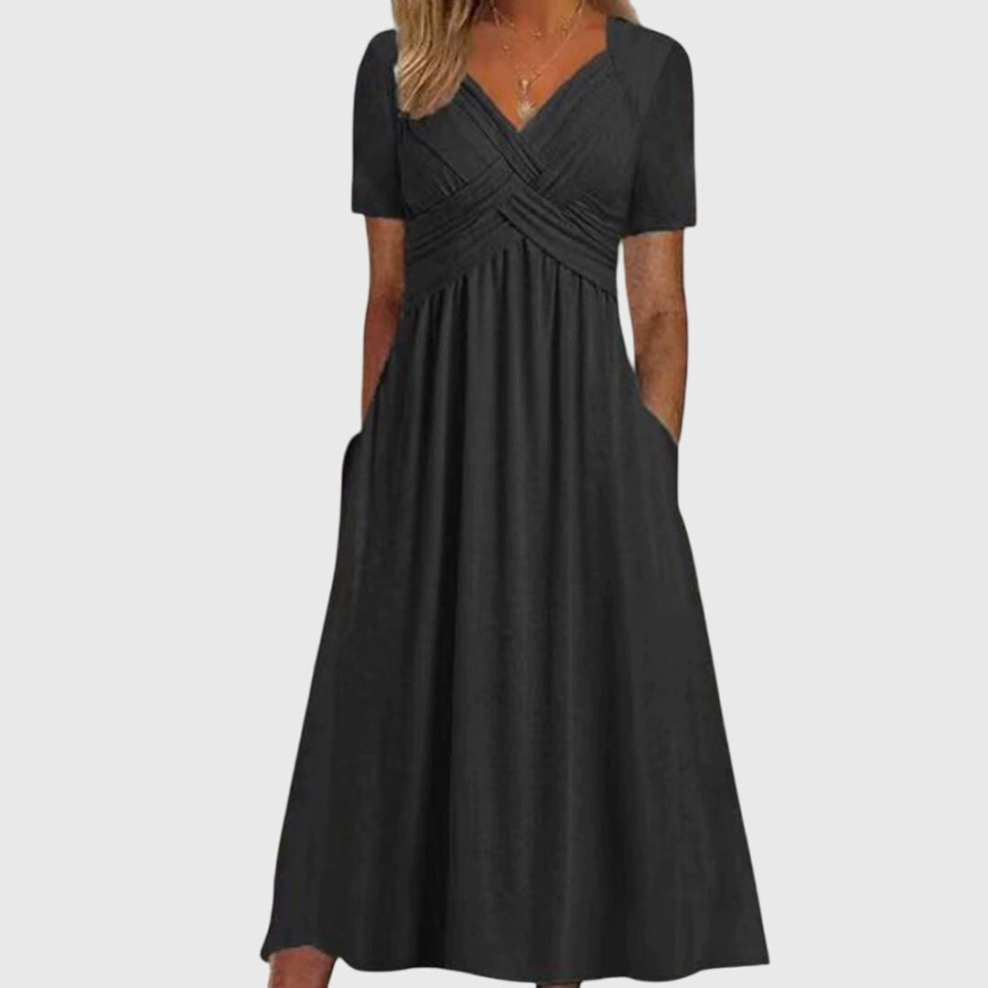 Adrianna - Elegant Flare Dress