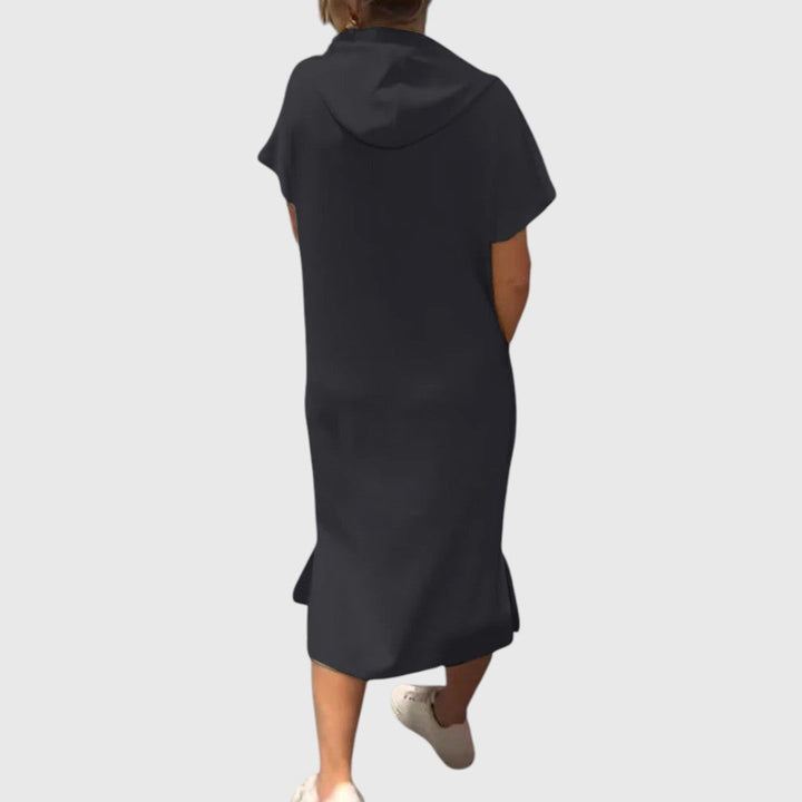 Angela - Relaxed Hoodie Dress