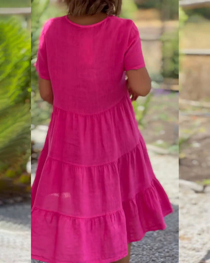 Susan - Elegant V-Neck Dress