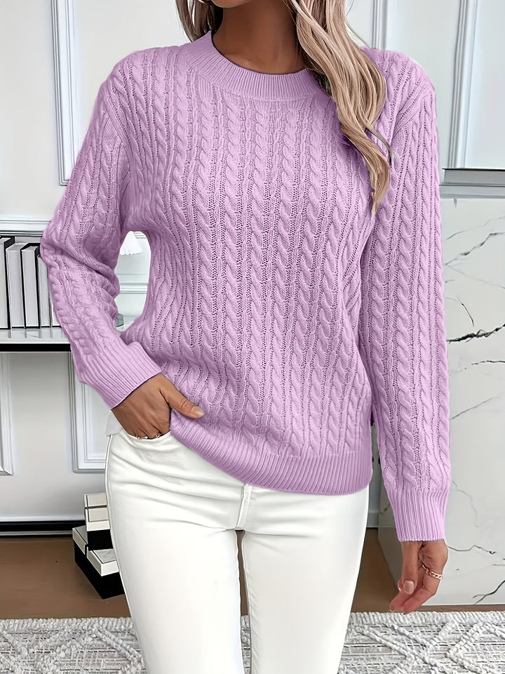 Antonella - Relaxed Fit Round Neck Sweater