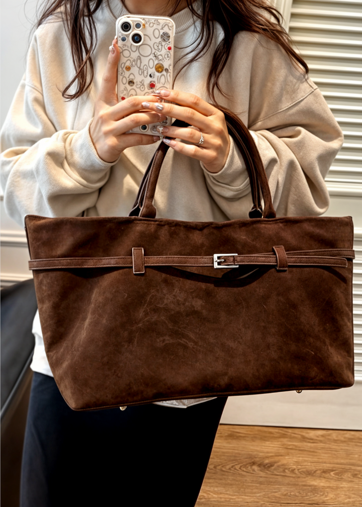 Celeste Suede BB Handbag