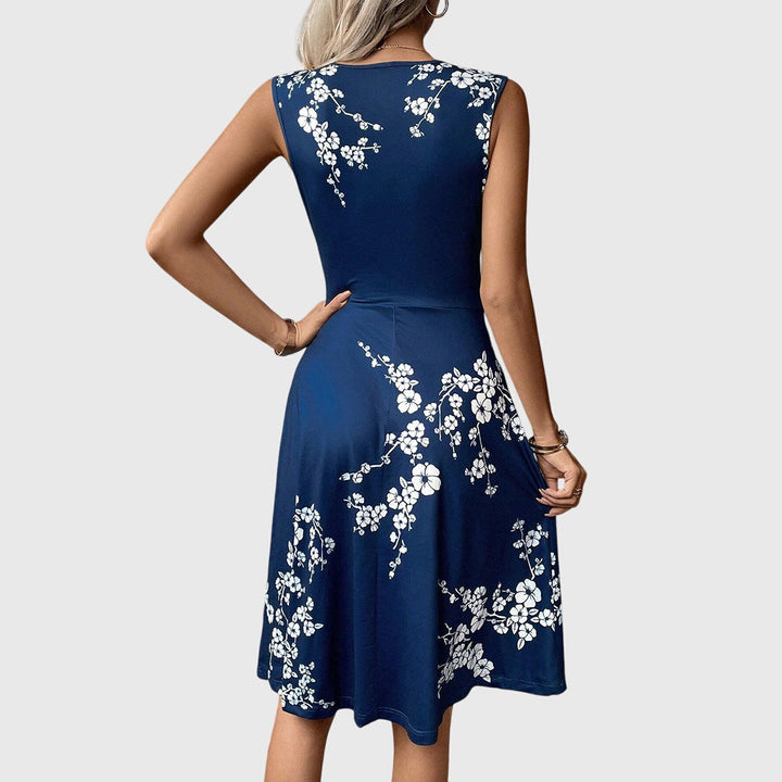 Brenda - Women's Summer Dress Featuring a Wrap Neckline