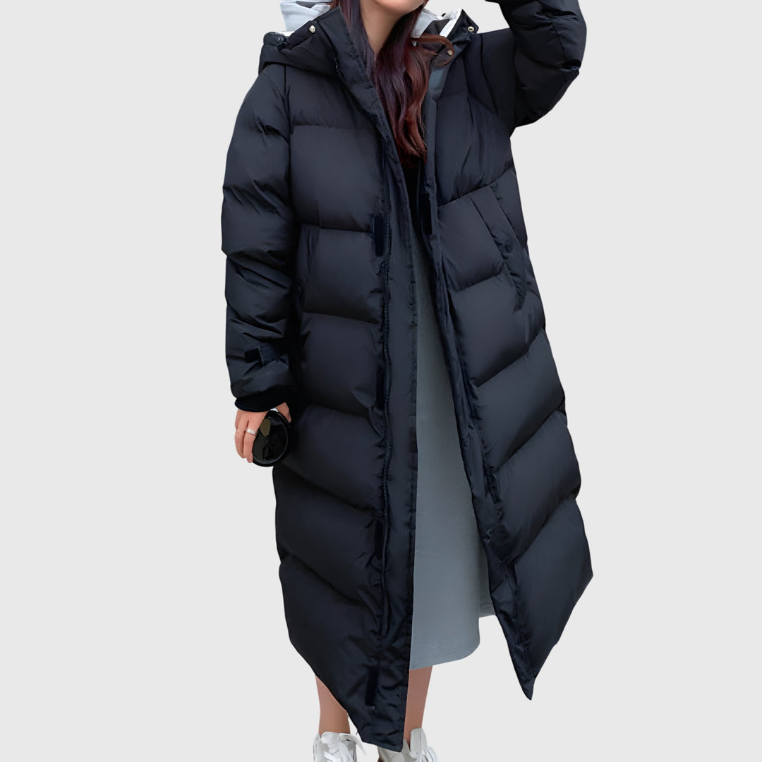 Anne - Extended Length Puffer Coat