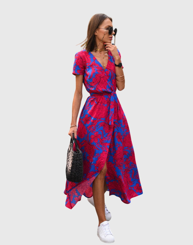 Beth - Elegant Wrap Dress