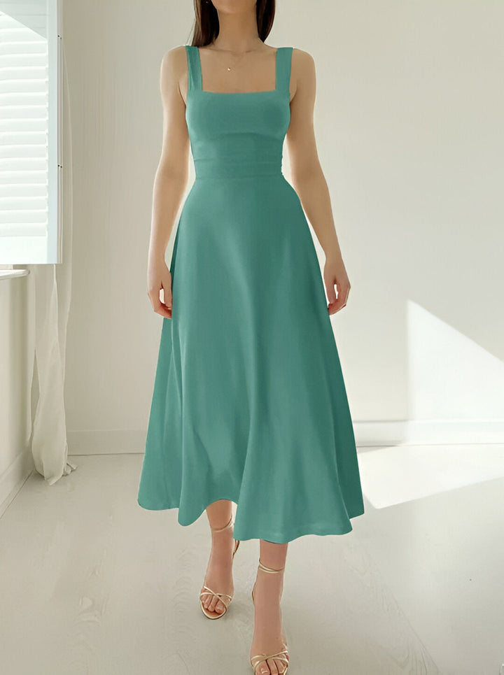 SIGLINDE FASHIONABLE MIDI DRESS