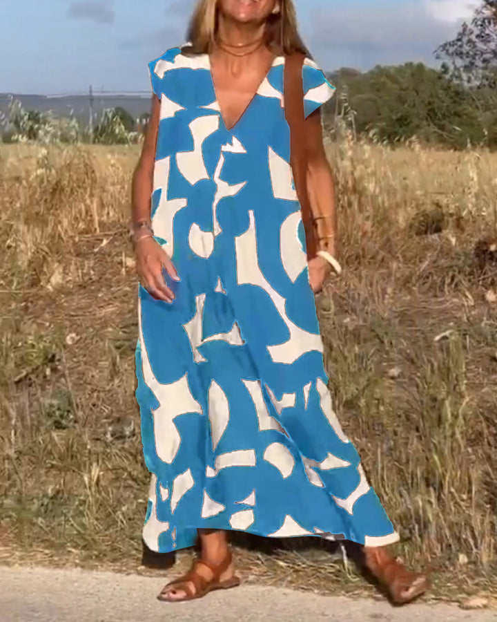Aria™ – Stylish Printed Dress