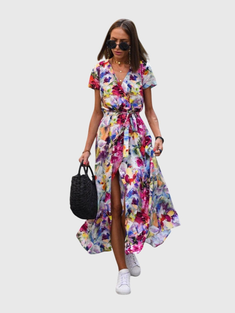 Beth - Elegant Wrap Dress
