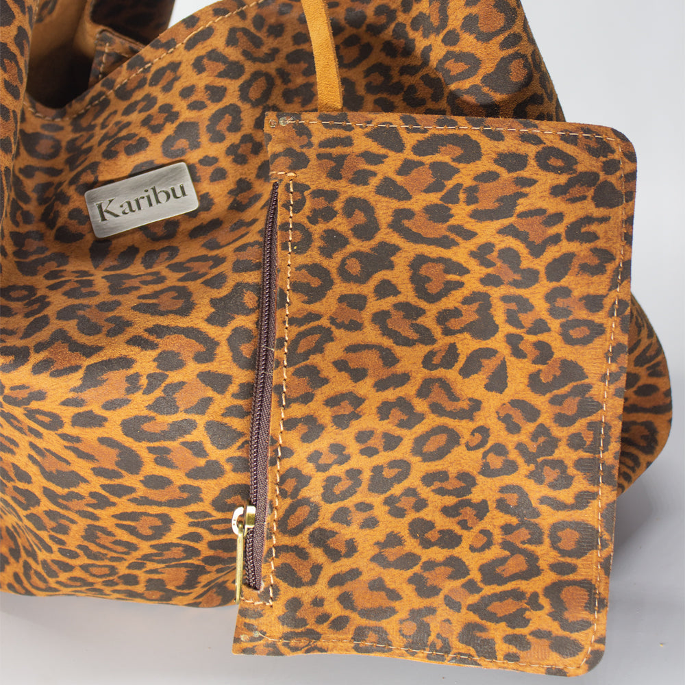 Dominique Wild Print Wallet