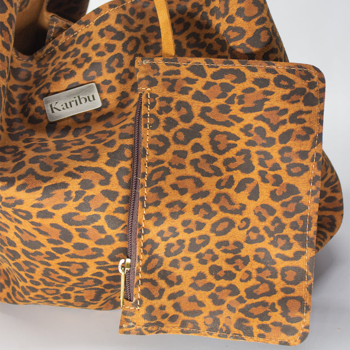 Dominique Wild Print Wallet