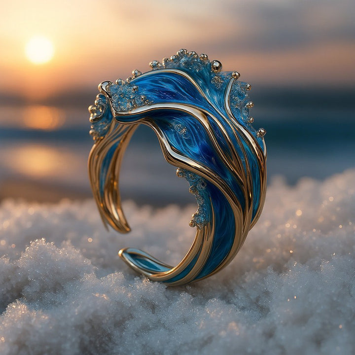 Ondine | Vintage Wave Ring