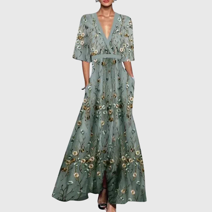 Beau - Chic Floral Maxi Dress