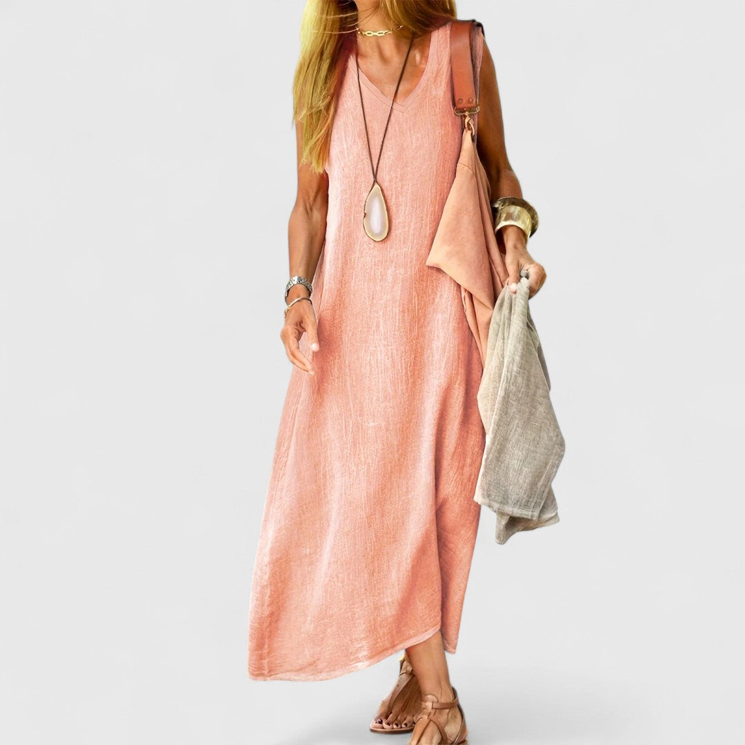 Alisa – Relaxed Sleeveless Dress