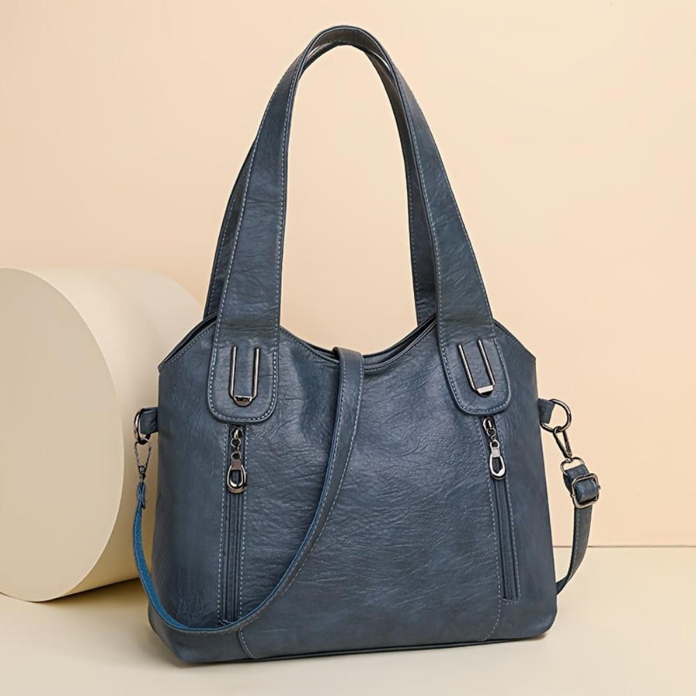 Emma Vintage-Inspired Tote Shoulder Bag
