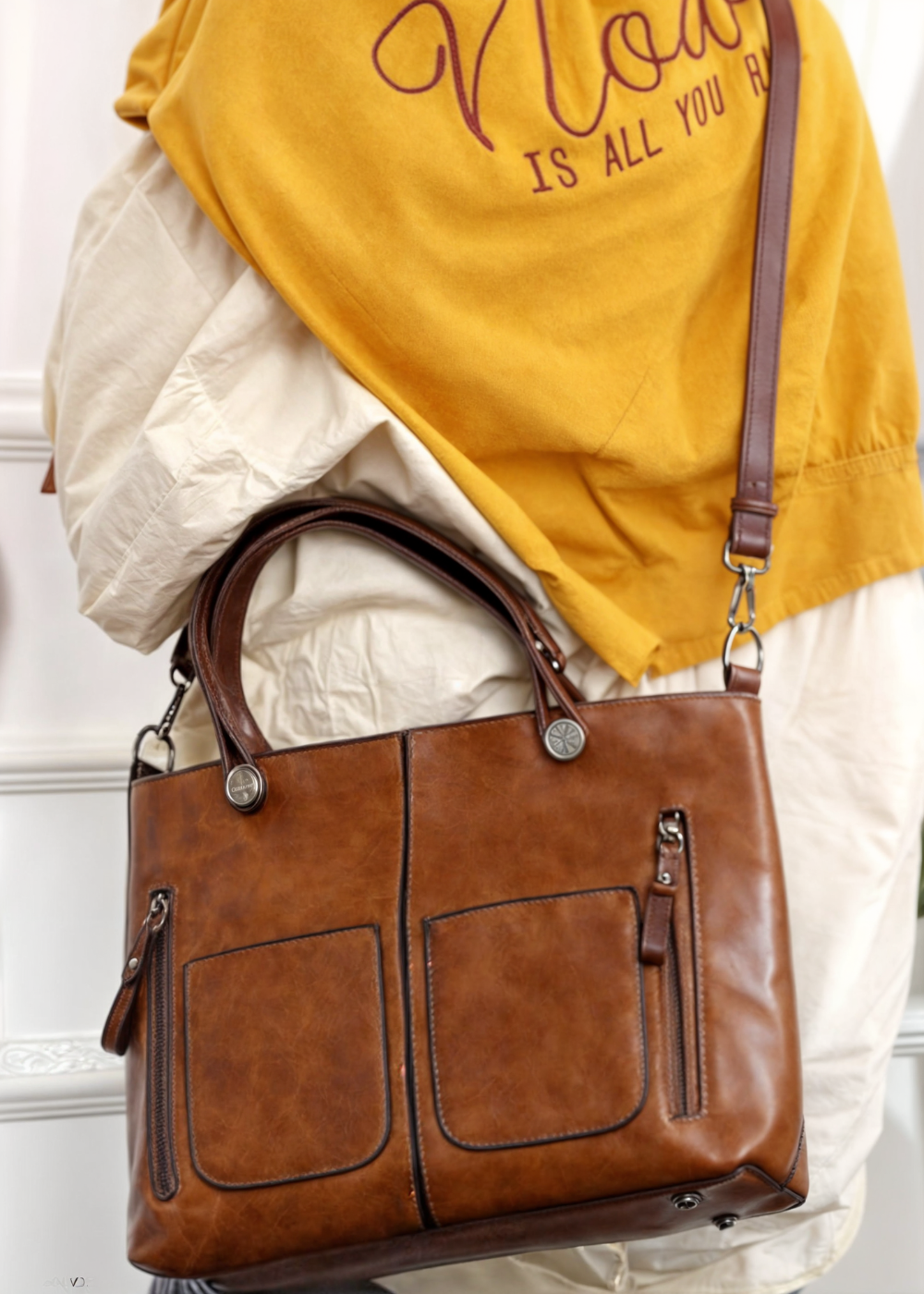 Signature Shoulder Bag by Alexa