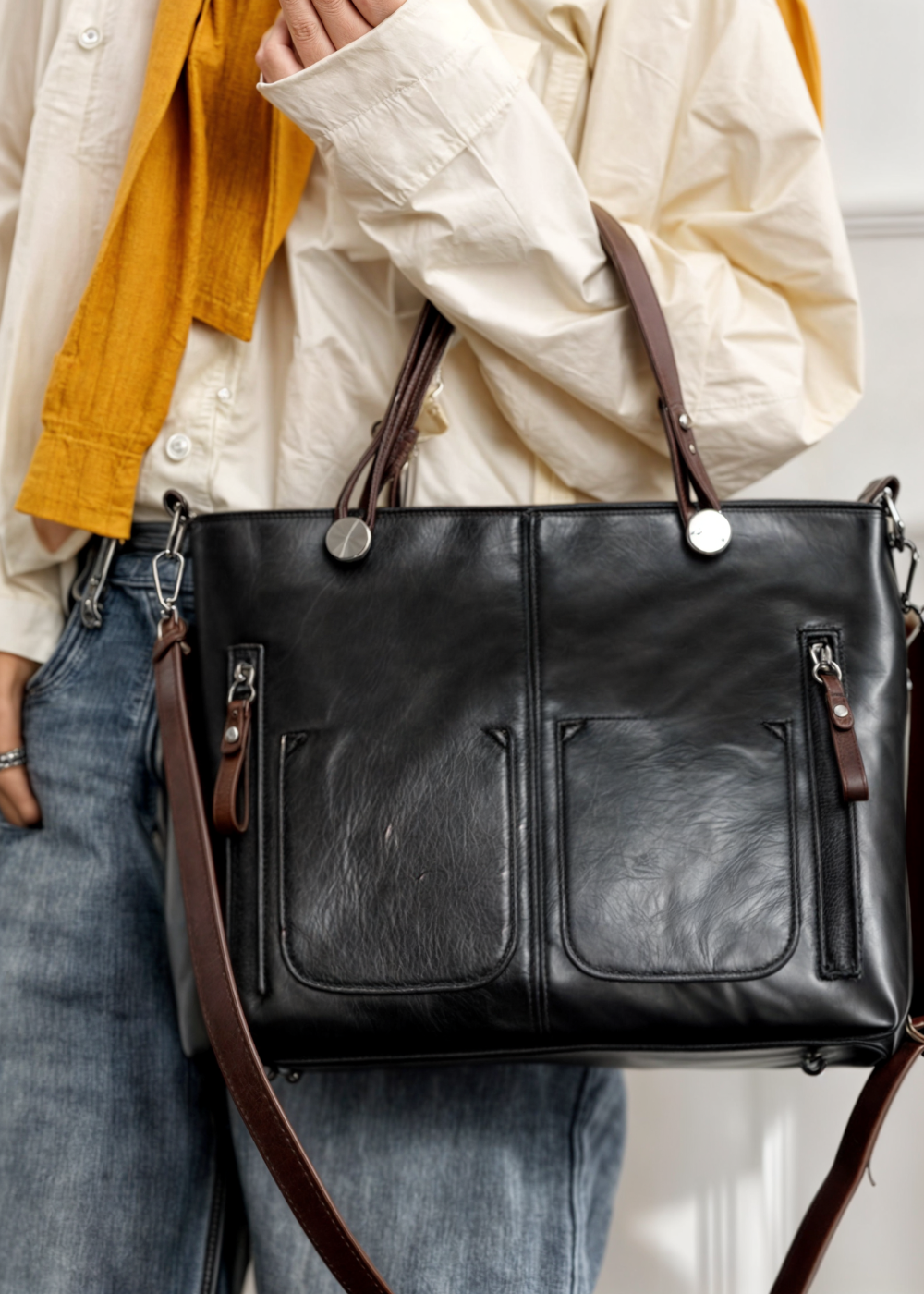 Signature Shoulder Bag by Alexa