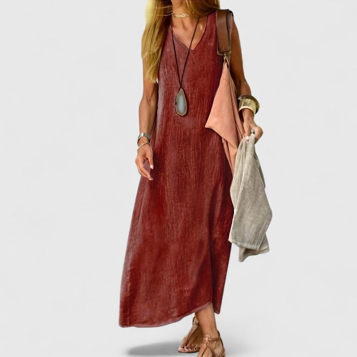 Alisa – Relaxed Sleeveless Dress