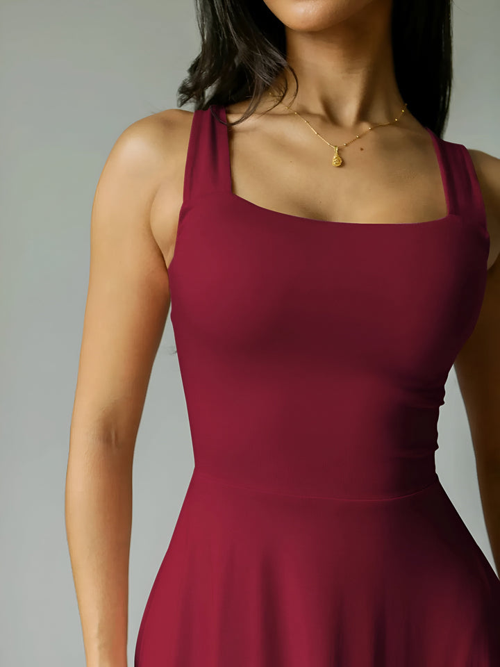 SIGLINDE FASHIONABLE MIDI DRESS