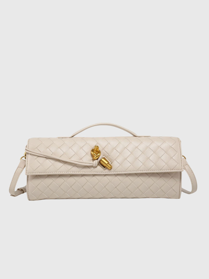 Camila | Elegant Slim Woven Clutch