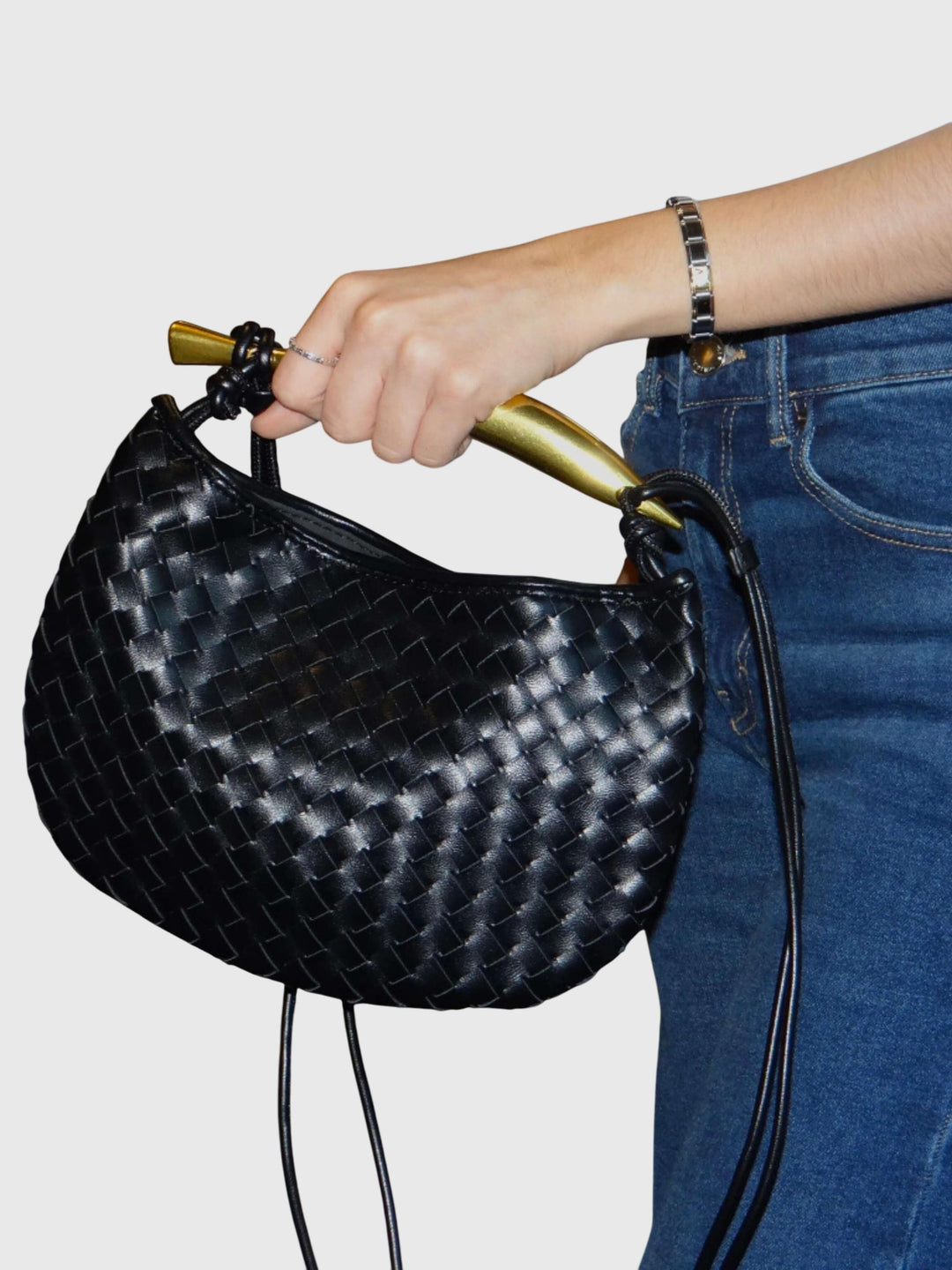 Bianca | Elegant Woven Structured Handbag
