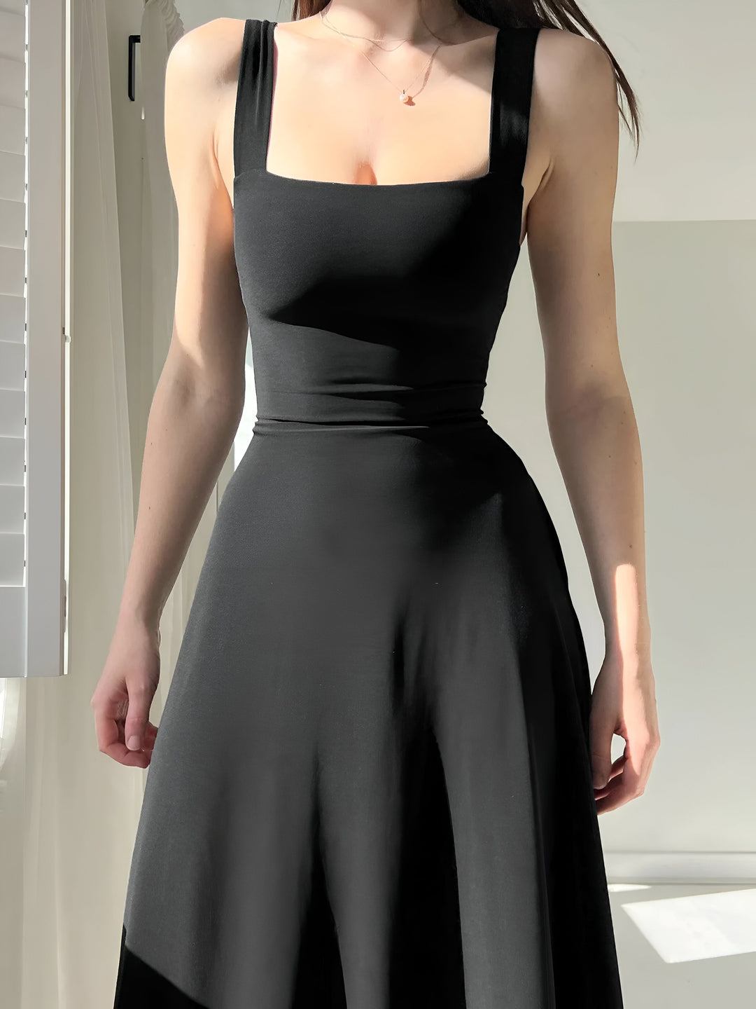 SIGLINDE FASHIONABLE MIDI DRESS