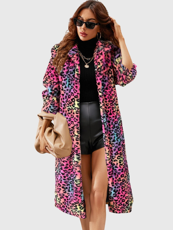 Candice - Leopard Print Winter Jacket
