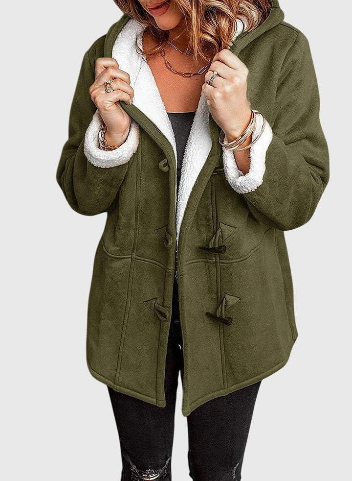 Charlotte - Cozy Hooded Fleece Jacket