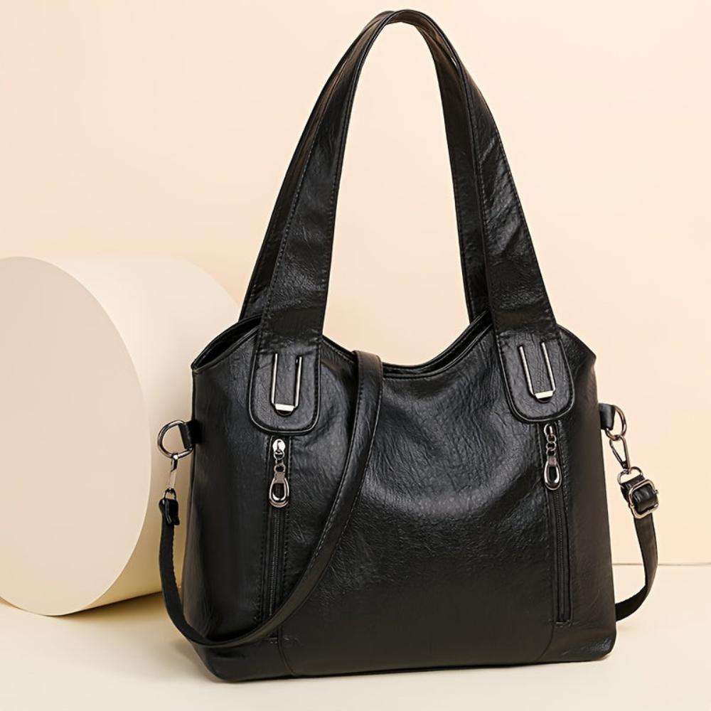 Emma Vintage-Inspired Tote Shoulder Bag
