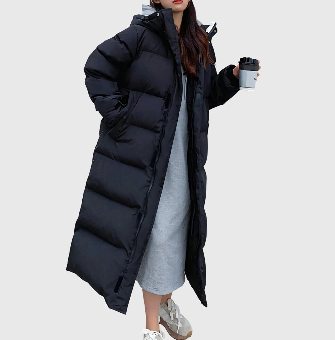 Anne - Extended Length Puffer Coat