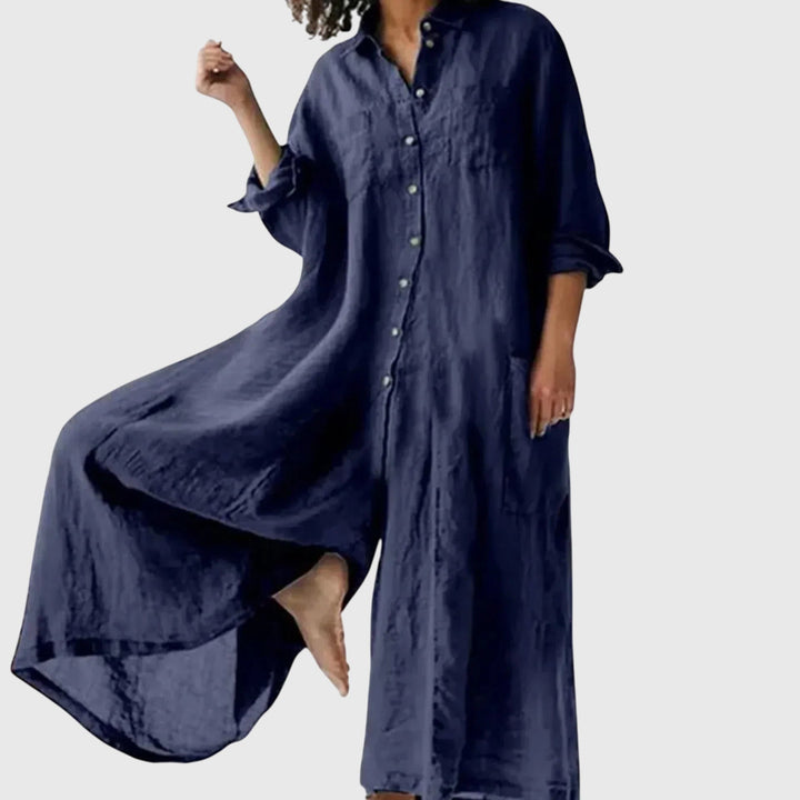 Chanel - Classic Button-Up Jumpsuit