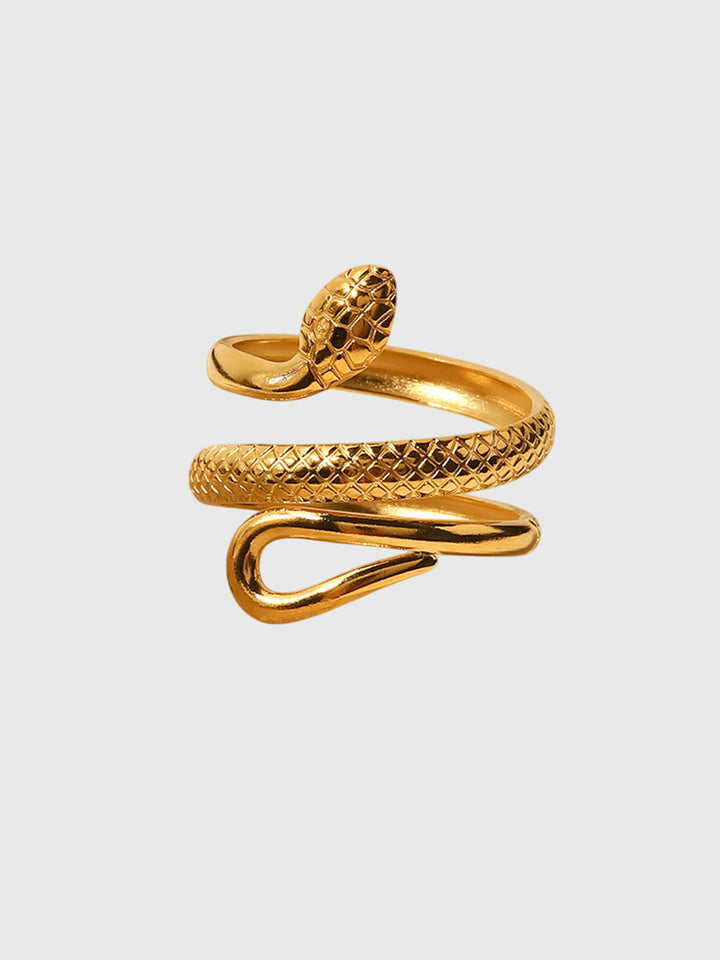 Aubrey | Adjustable Serpent Ring