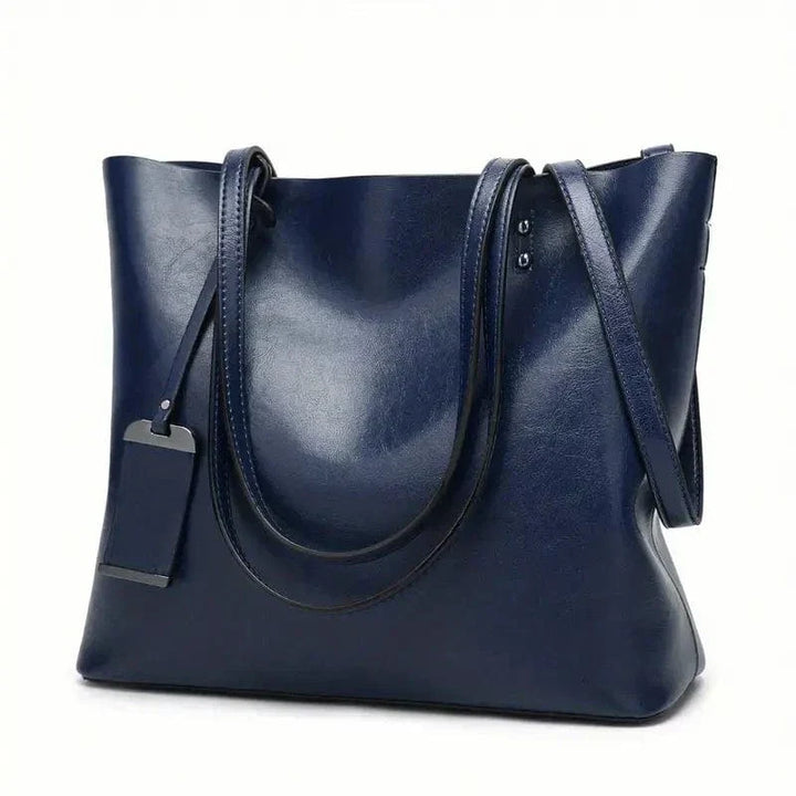 Chic and Multifunctional Leather Handbag