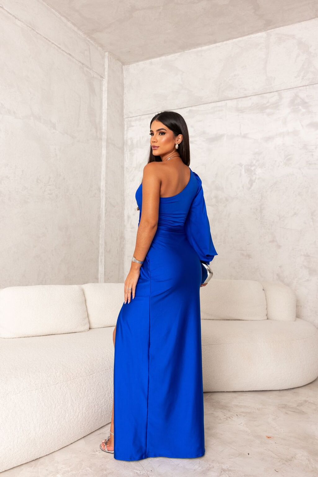 Ada | Elegant Draped Glam Gown