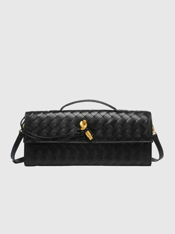 Camila | Elegant Slim Woven Clutch