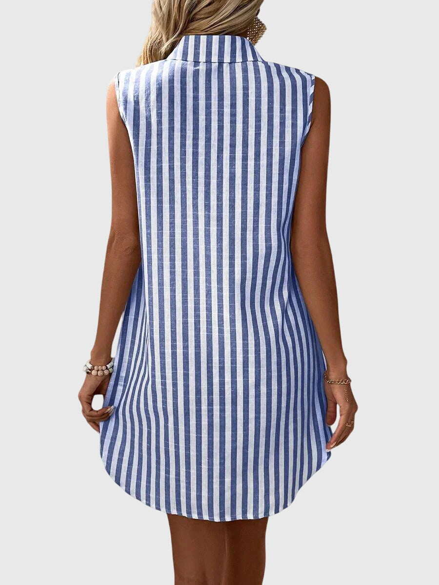 Amber™ - Breezy Striped Summer Dress