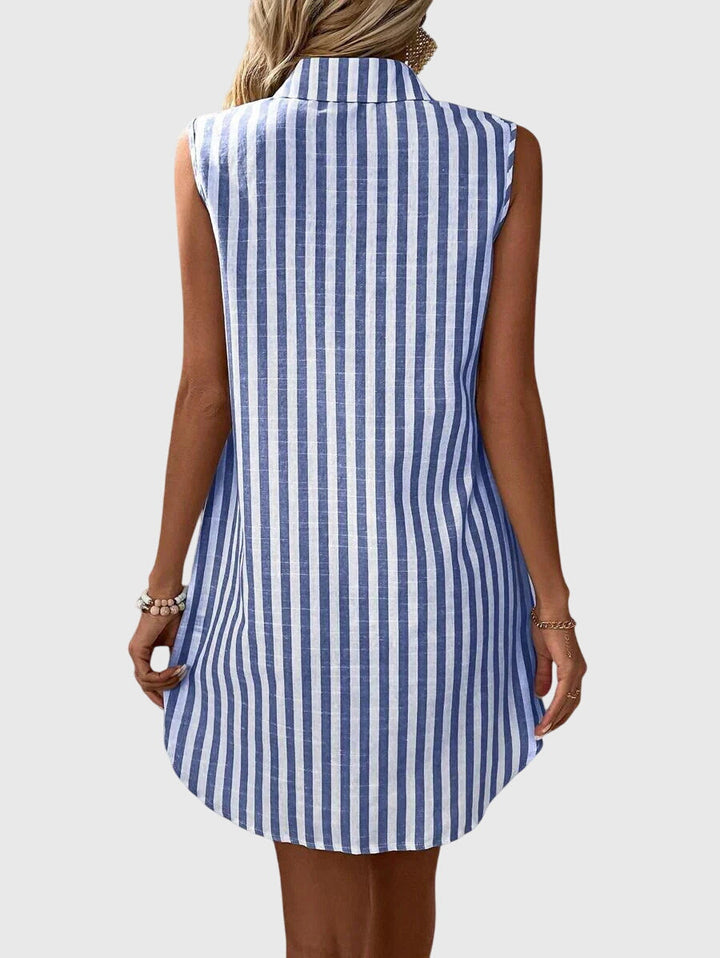 Amber™ - Breezy Striped Summer Dress