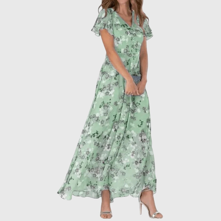 Alanna - Women's Elegant Summer Maxi Dress