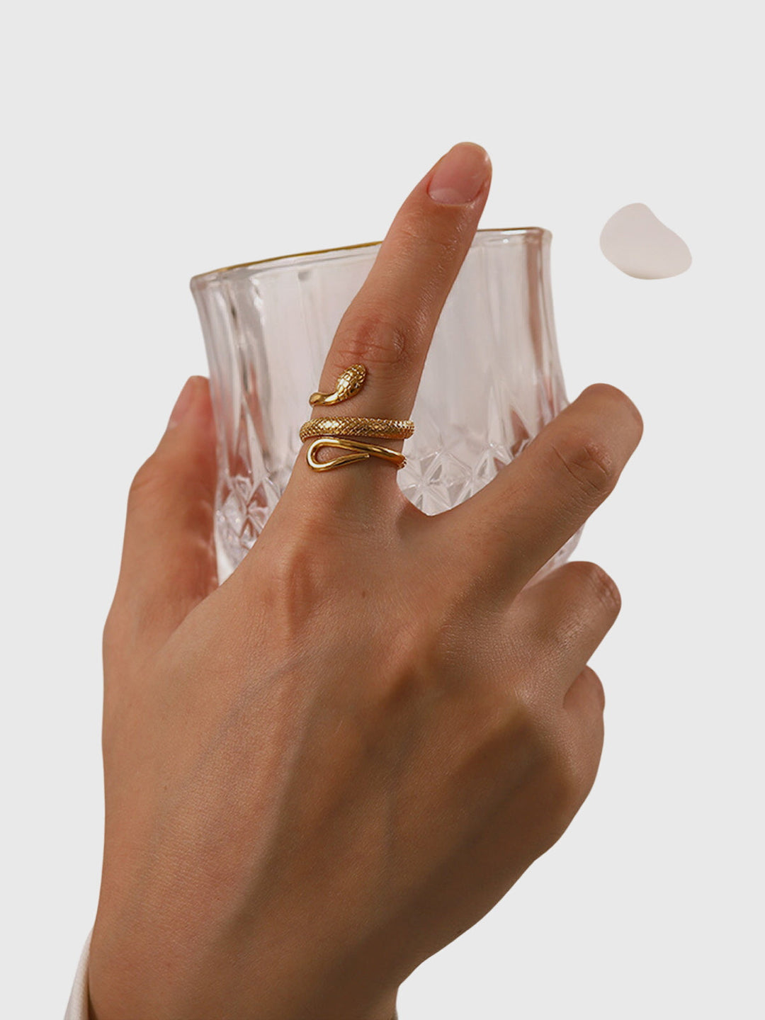 Aubrey | Adjustable Serpent Ring