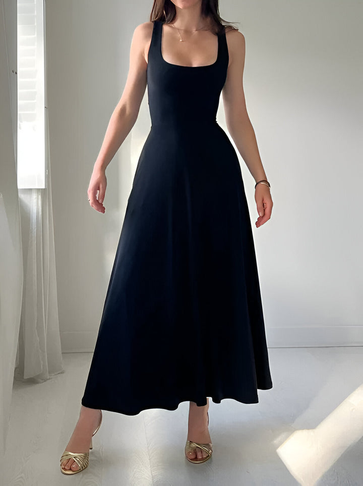 SIGLINDE FASHIONABLE MIDI DRESS