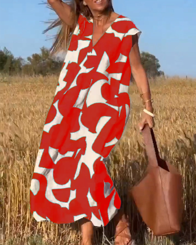 Aria™ – Stylish Printed Dress