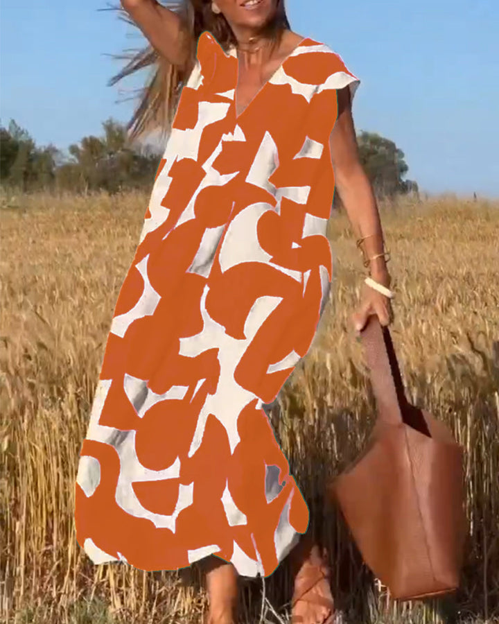 Aria™ – Stylish Printed Dress