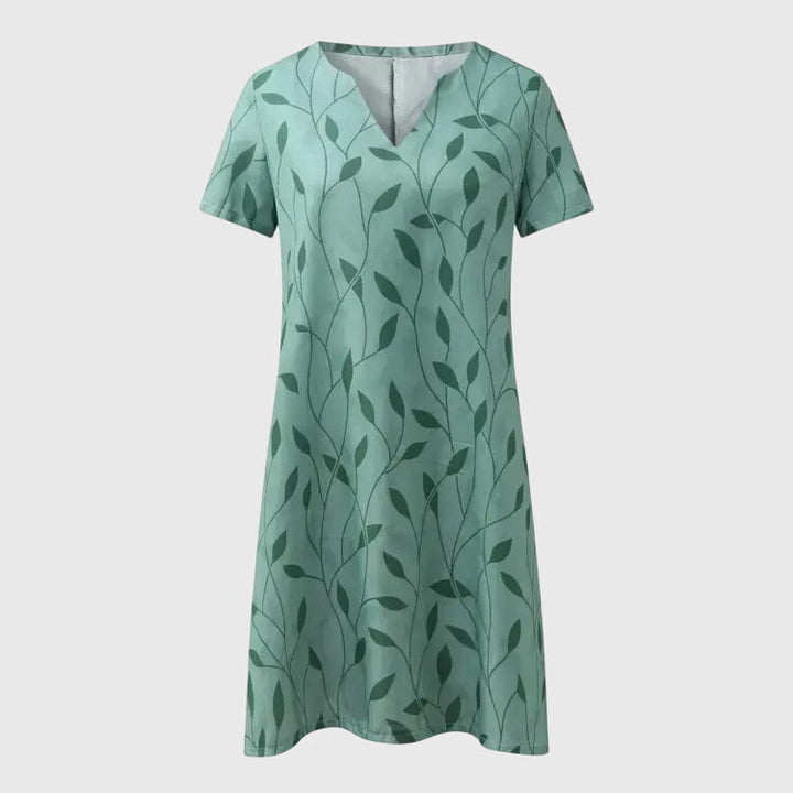 Carol - Relaxed V-Neck Dress