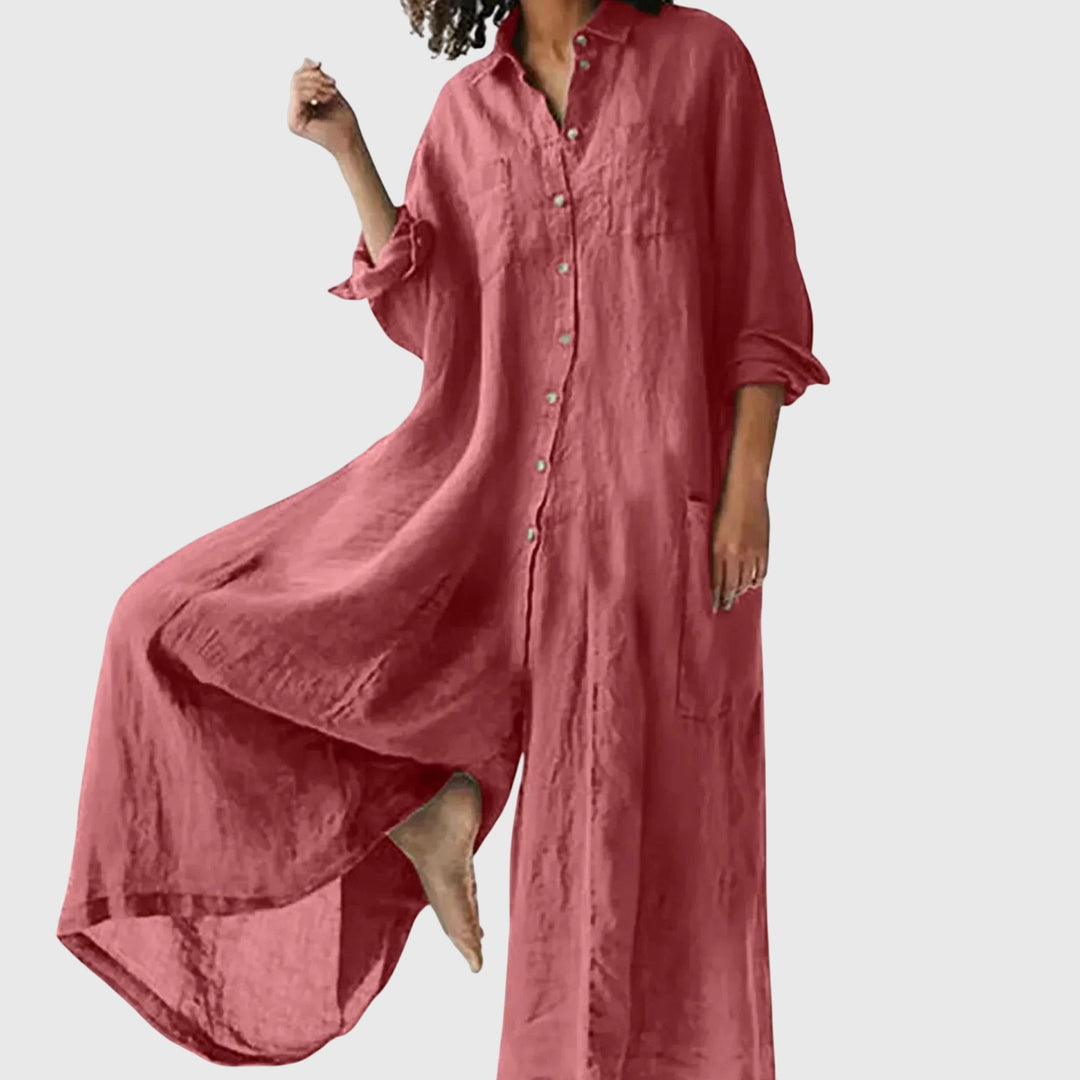 Chanel - Classic Button-Up Jumpsuit
