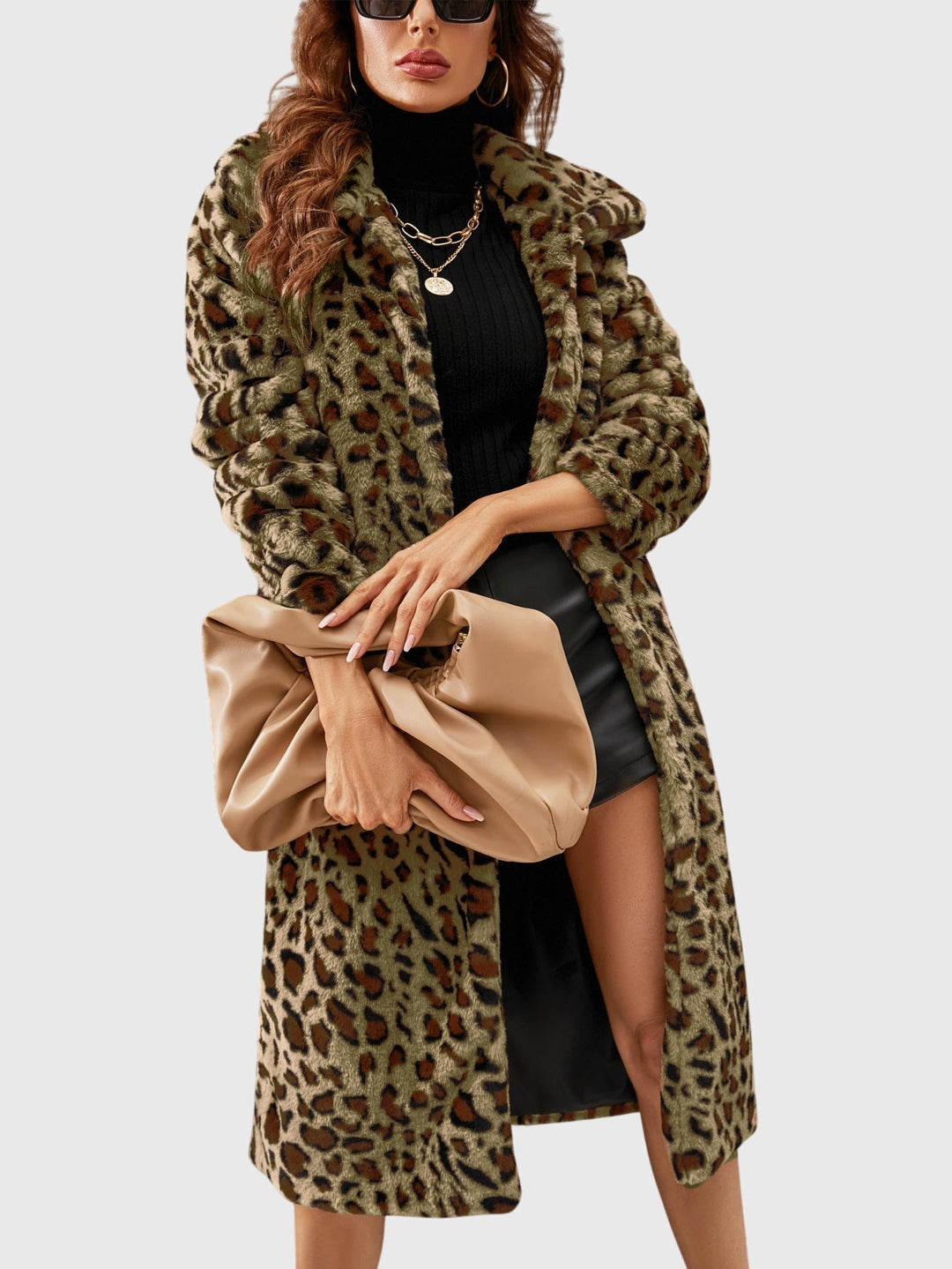 Candice - Leopard Print Winter Jacket