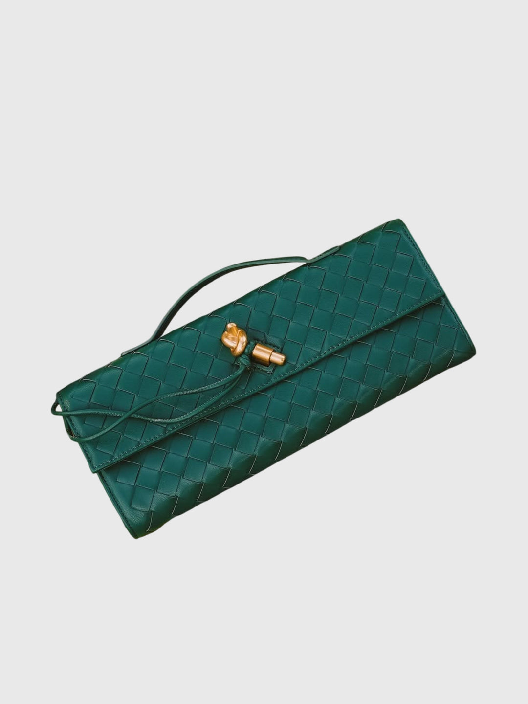 Camila | Elegant Slim Woven Clutch