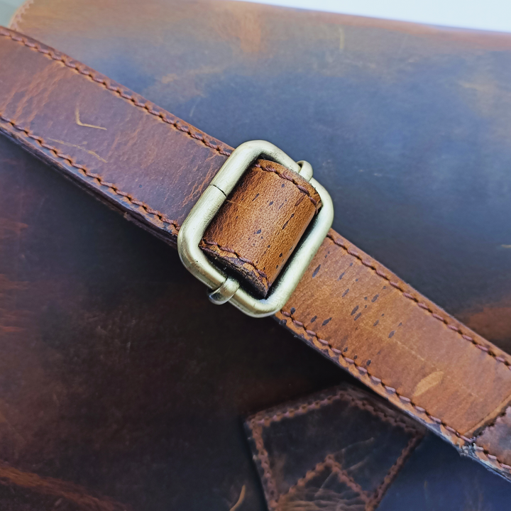 Brown Leather Women's Hunter Bag