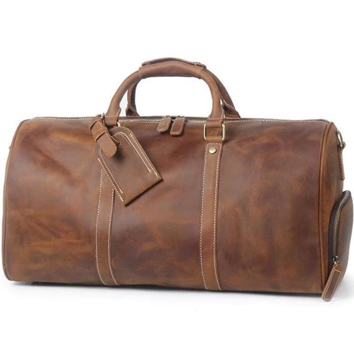 Authentic Leather Weekend Travel Bag